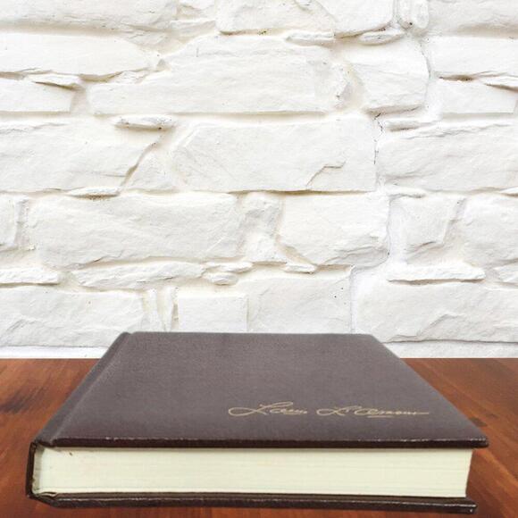 3/$25 Flint - Louis L'Amour Collection Leatherette Book | Classic Western Novel - Picture 6 of 8